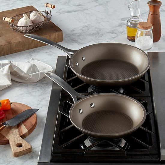 Food Network™ 2-pc. Textured Nonstick Frypan Set 9 Food Network™ 2-pc. Textured Nonstick Frypan Set - Image 7