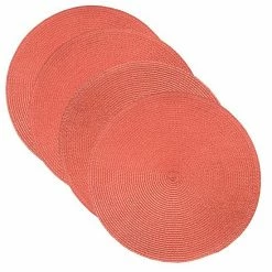 Food Network™ Round Placemat 4-pk. Coral 26 Food Network™ Round Placemat 4-pk. Coral -Food Network Shop unnamed file 1023