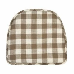 Food Network™ Liza Check Gingham Chair Pad