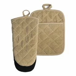 Food Network™ Terry Neoprene Oven Mitt & Pot Holder Set Khaki 16 Food Network™ Terry Neoprene Oven Mitt & Pot Holder Set Khaki -Food Network Shop unnamed file 1127