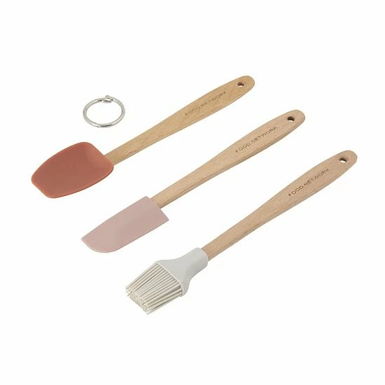 Food Network™ 3-pc. Mini Tool Set Brown 5 Food Network™ 3-pc. Mini Tool Set Brown - Image 3