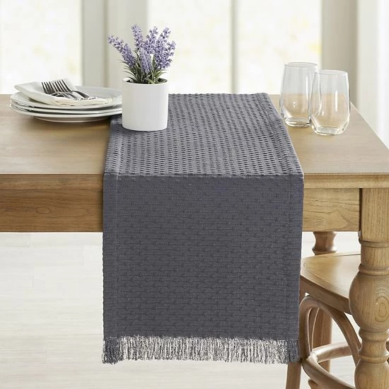 Food Network™ Abbacus Gray Table Runner - 72" 4 Food Network™ Abbacus Gray Table Runner - 72" - Image 2