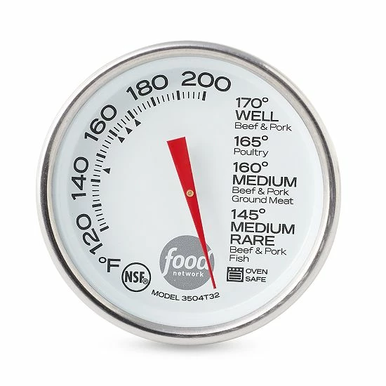 Food Network™ Analog Leave-In Meat Thermometer 4 Food Network™ Analog Leave-In Meat Thermometer - Image 2