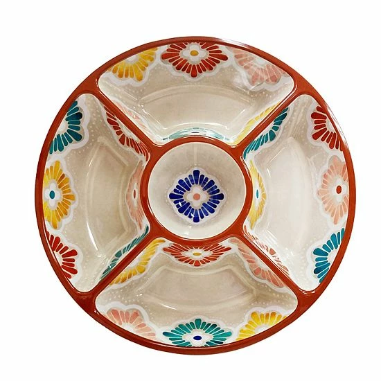 Food Network™ Casa Sol Chip & Dip Server 4 Food Network™ Casa Sol Chip & Dip Server - Image 2