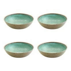 Food Network™ 4-pc. Melamine Dinner Bowl Set Aqua -Food Network Shop unnamed file 1371