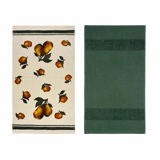 Food Network™ Pear Oil Painting Kitchen Towel 2-pk. 5 Food Network™ Pear Oil Painting Kitchen Towel 2-pk. - Image 3