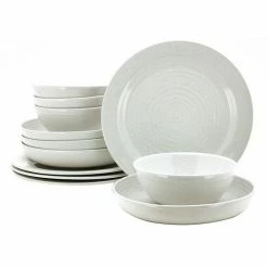 Food Network™ Farmstead 12-pc. Dinnerware Set Bright White -Food Network Shop unnamed file 215