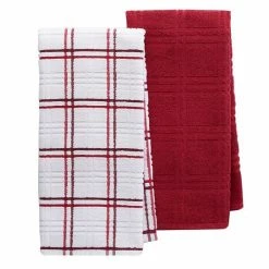 Food Network™ Plaid Kitchen Towel 2-pack Rio Red -Food Network Shop unnamed file 260