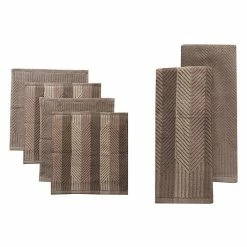 Food Network™ Striped Kitchen Towel & Dishcloth Multi-Pack Aqua -Food Network Shop unnamed file 376