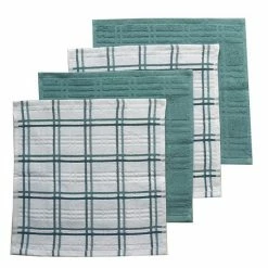 Food Network™ Plaid Dishcloth 4-pk. Aqua 9 Food Network™ Plaid Dishcloth 4-pk. Aqua -Food Network Shop unnamed file 586