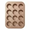 Food Network™ Textured Performance Series 12-Cup Nonstick Muffin Pan Bronze