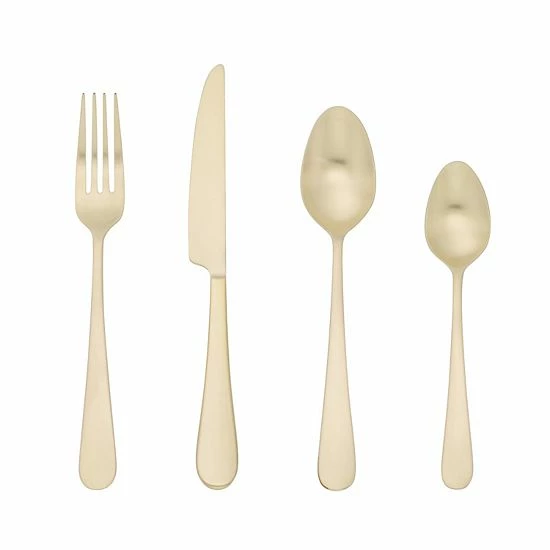 Food Network™ Classic Champagne 16-pc. Flatware Set 3 Food Network™ Classic Champagne 16-pc. Flatware Set