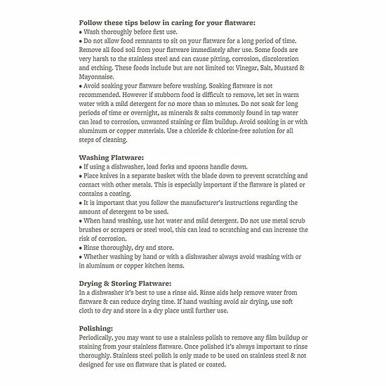 Food Network™ Classic Champagne 16-pc. Flatware Set 6 Food Network™ Classic Champagne 16-pc. Flatware Set - Image 4