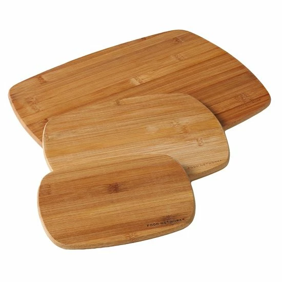 Food Network™ 3-pc. Bamboo Cutting Board Set 3 Food Network™ 3-pc. Bamboo Cutting Board Set
