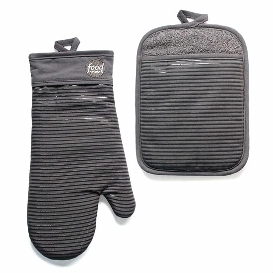 Food Network™ Silicone Oven Mitt & Pot Holder Set Royal Blue 7 Food Network™ Silicone Oven Mitt & Pot Holder Set Royal Blue - Image 5