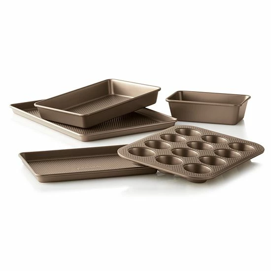 Food Network™ 5-pc. Textured Performance Series Nonstick Bakeware Set 3 Food Network™ 5-pc. Textured Performance Series Nonstick Bakeware Set