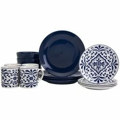 Food Network™ Bjorn Navy 16-pc. Dinnerware Set
